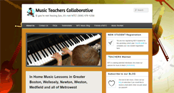 Desktop Screenshot of musicteacherscollaborative.com